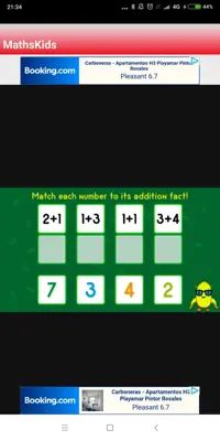 MathsKids android App screenshot 1